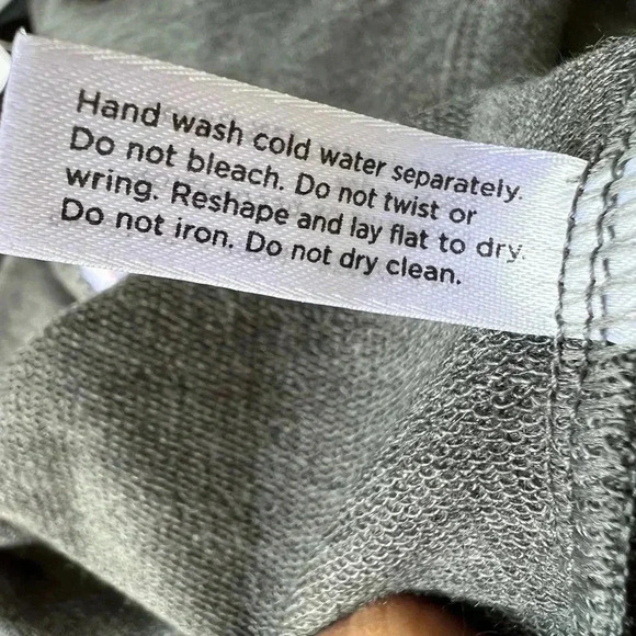 Peach dress in Charcoal grey‎ very comfy Sz Medium - Picture 10 of 12